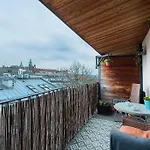 Lägenhet Penthouse - Heart Of Cracow - Balcony - Ac Kraków