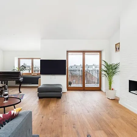 Penthouse - Heart Of Cracow - Balcony - Ac Appartement *