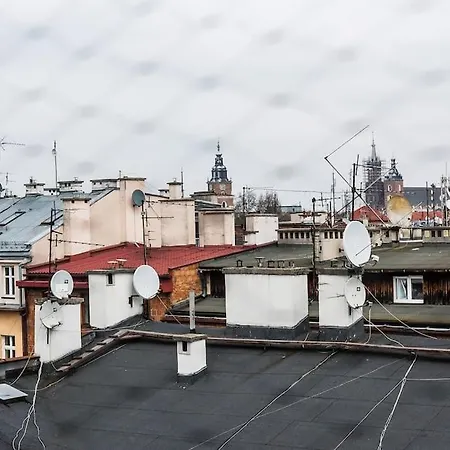 Penthouse - Heart Of Cracow - Balcony - Ac