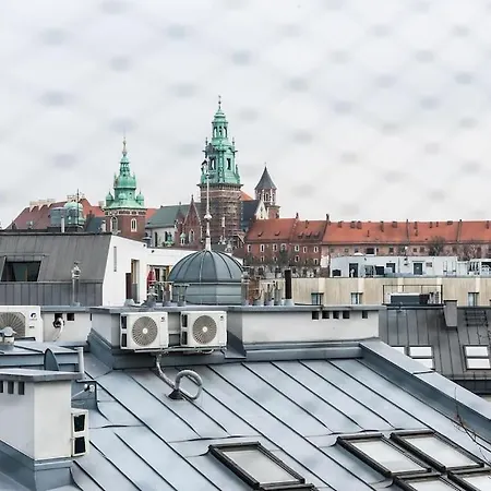 Penthouse - Heart Of Cracow - Balcony - Ac * 크라쿠프